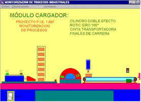 Pantalla inicial del programa Cargador